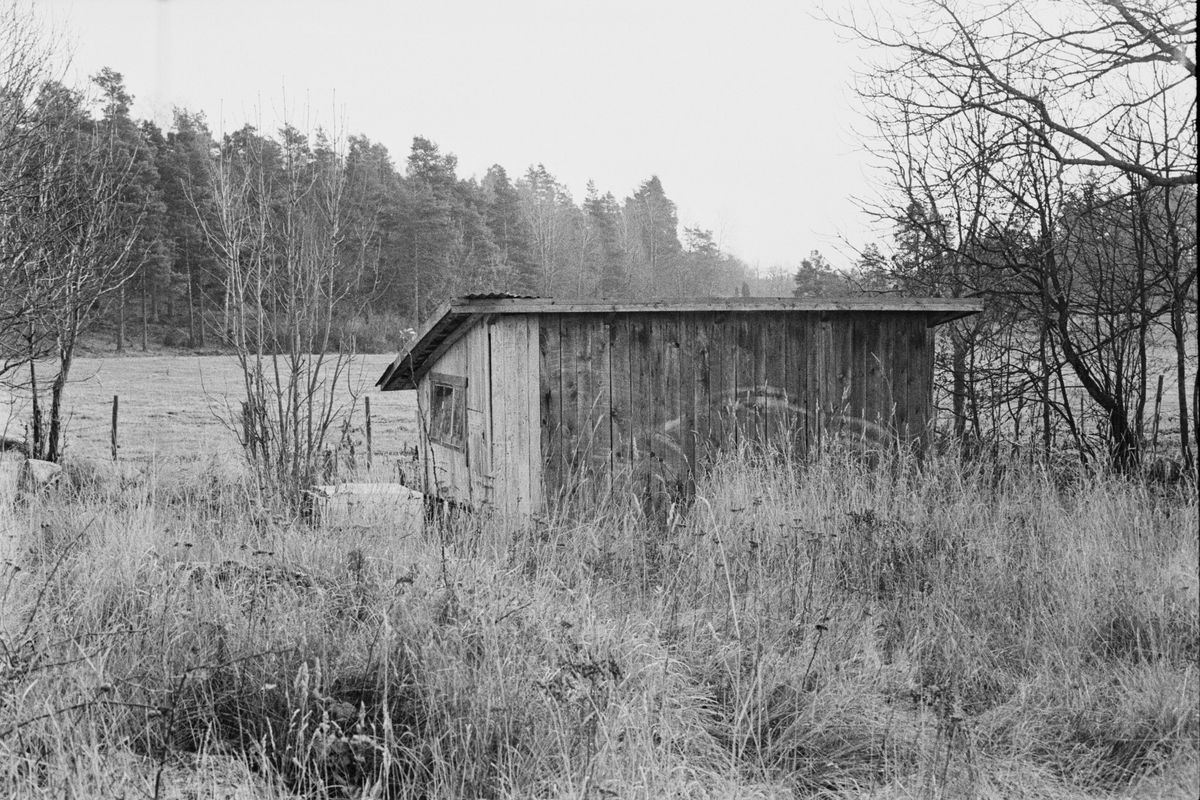 Skjul, Åby 1:1, 2:1, 3:1, 4:1, Vaksala socken, Uppland 1978