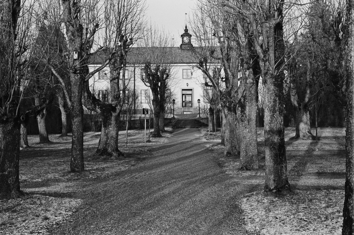 Huvudbyggnad, Jälla 2:1, Jälla lantbruksskola, Vaksala socken, Uppland 1978