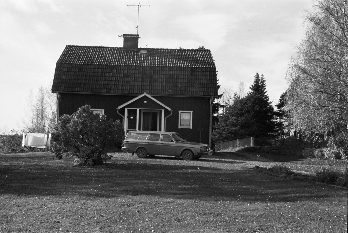 Bostadshus, Ålands-Västerby 7:3, Åland socken, Uppland 1984