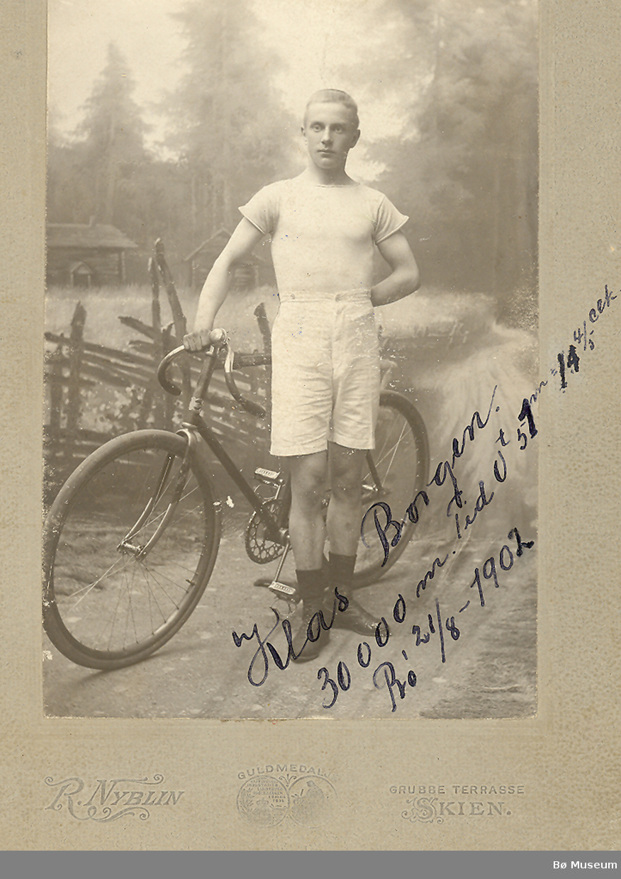 Syklisten Klas H. Borgen