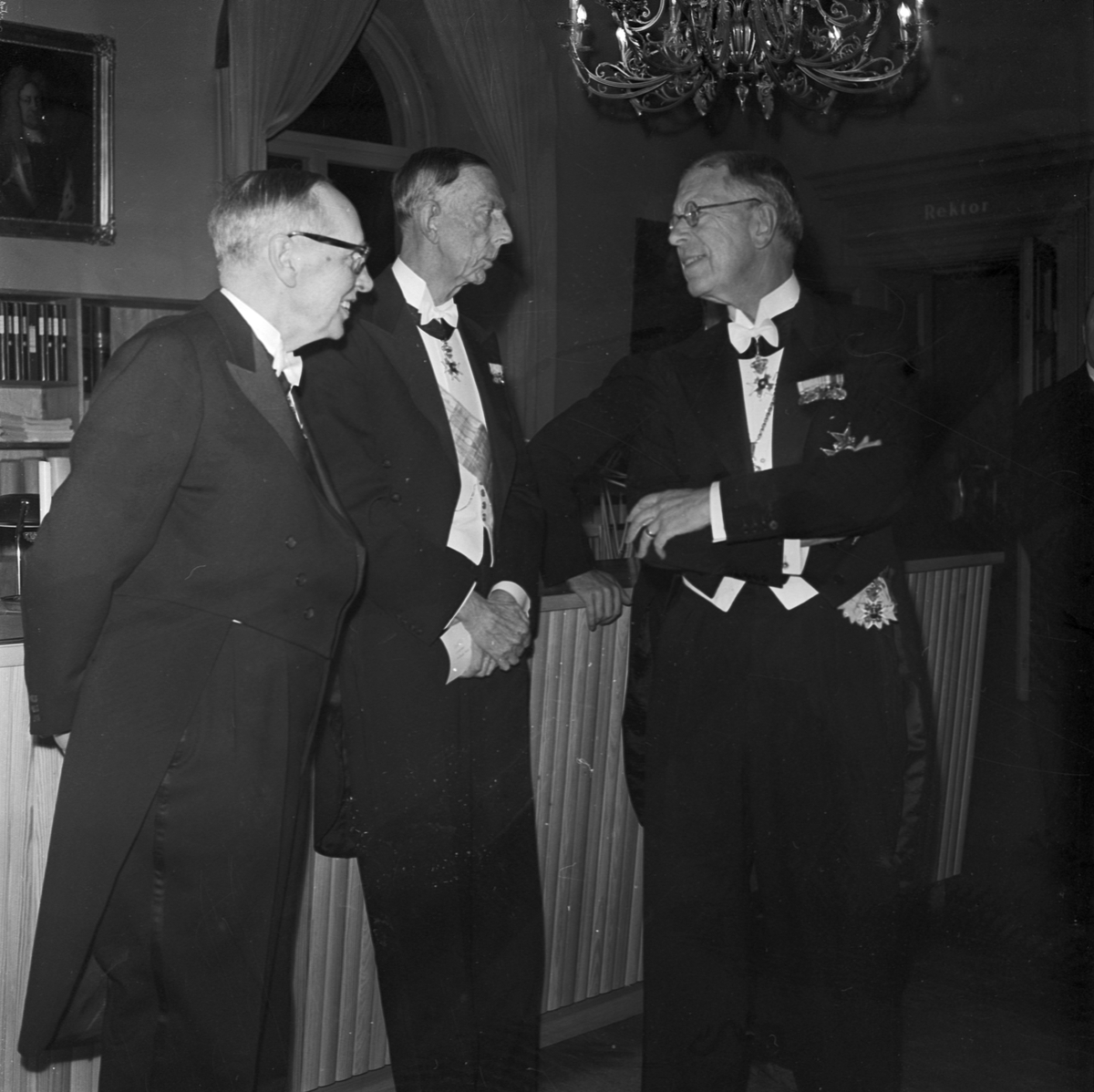 Gustav Adolfs Akademien, 25-årsjubileum, Uppsala 1957
