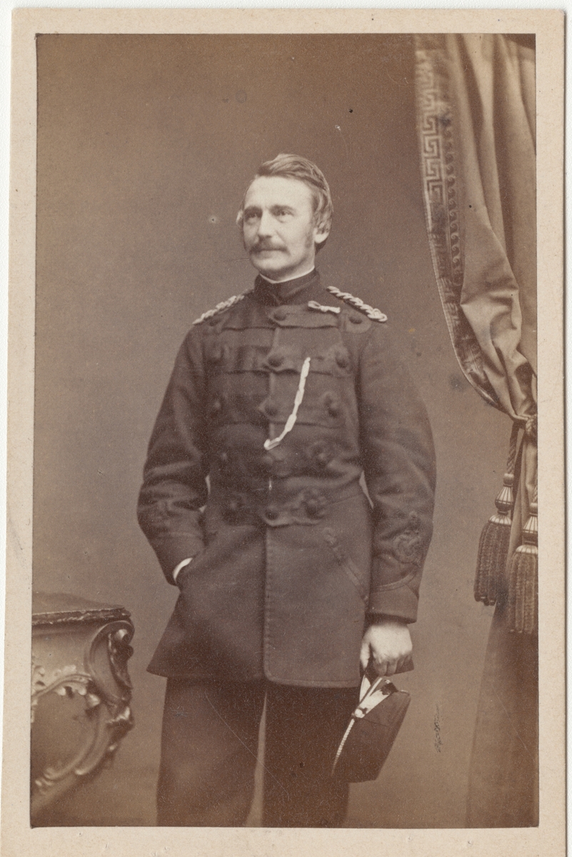 Porträtt av Heinrich August Theodor Kauffmann, överste i danska armén.