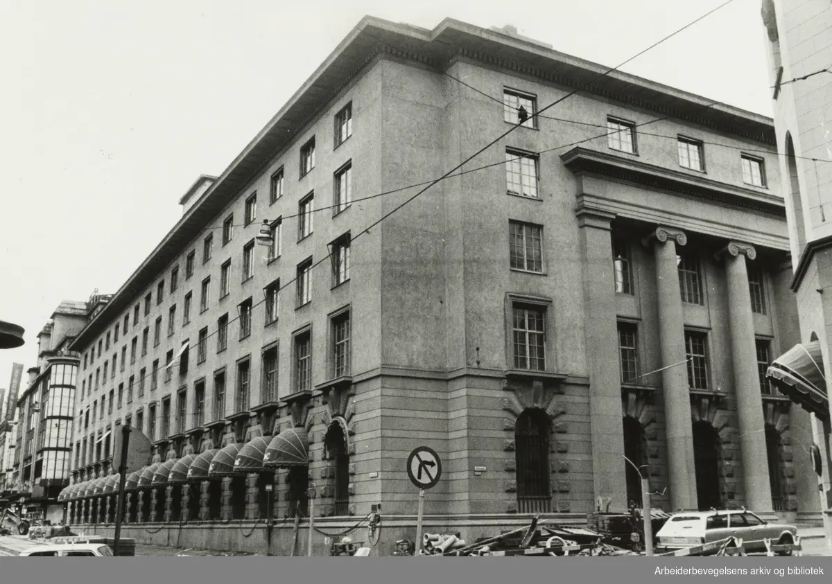 Prinsens gate. Den norske Creditbank. August 1979