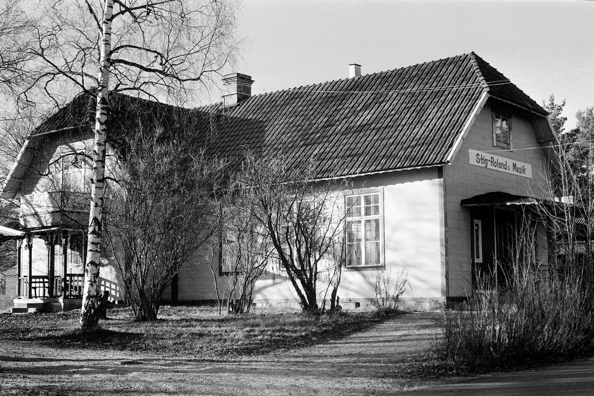 Byggnaden från Lagmansgatan (öster). Byggnaden revs ca 1986 