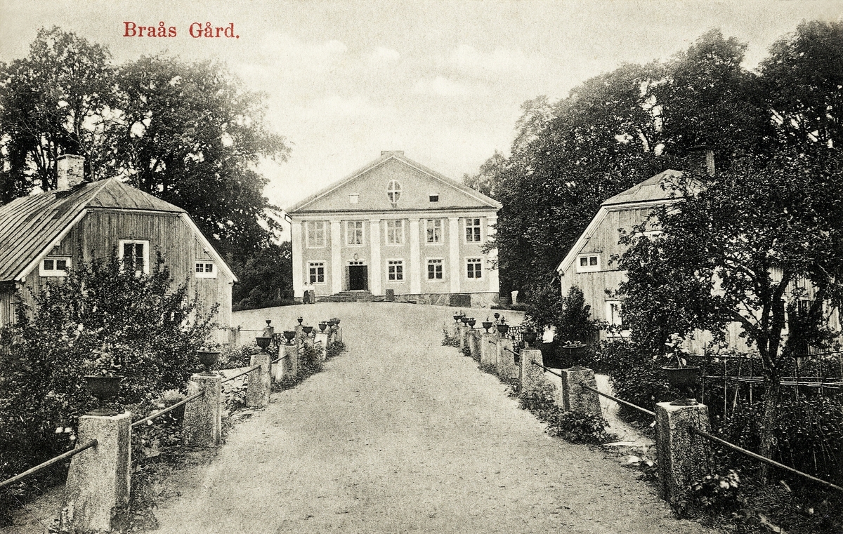 Braås herrgård., ca 1905.