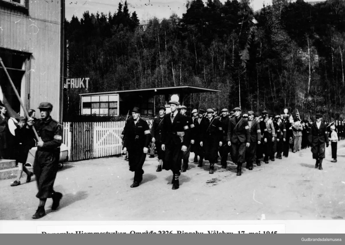 Frigjøringen 1945, I Ringebu