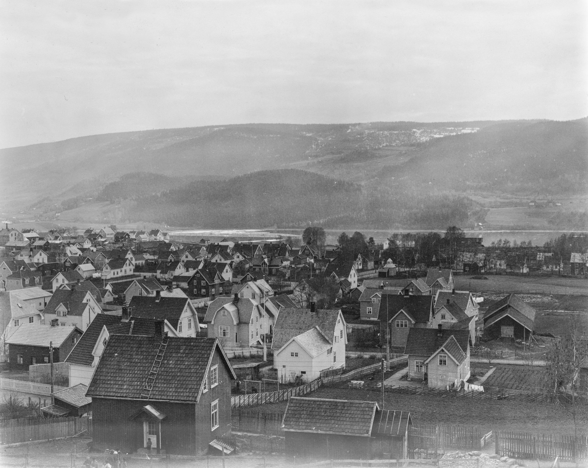 Lillehammer nordre bydel sett mot Vingnes.