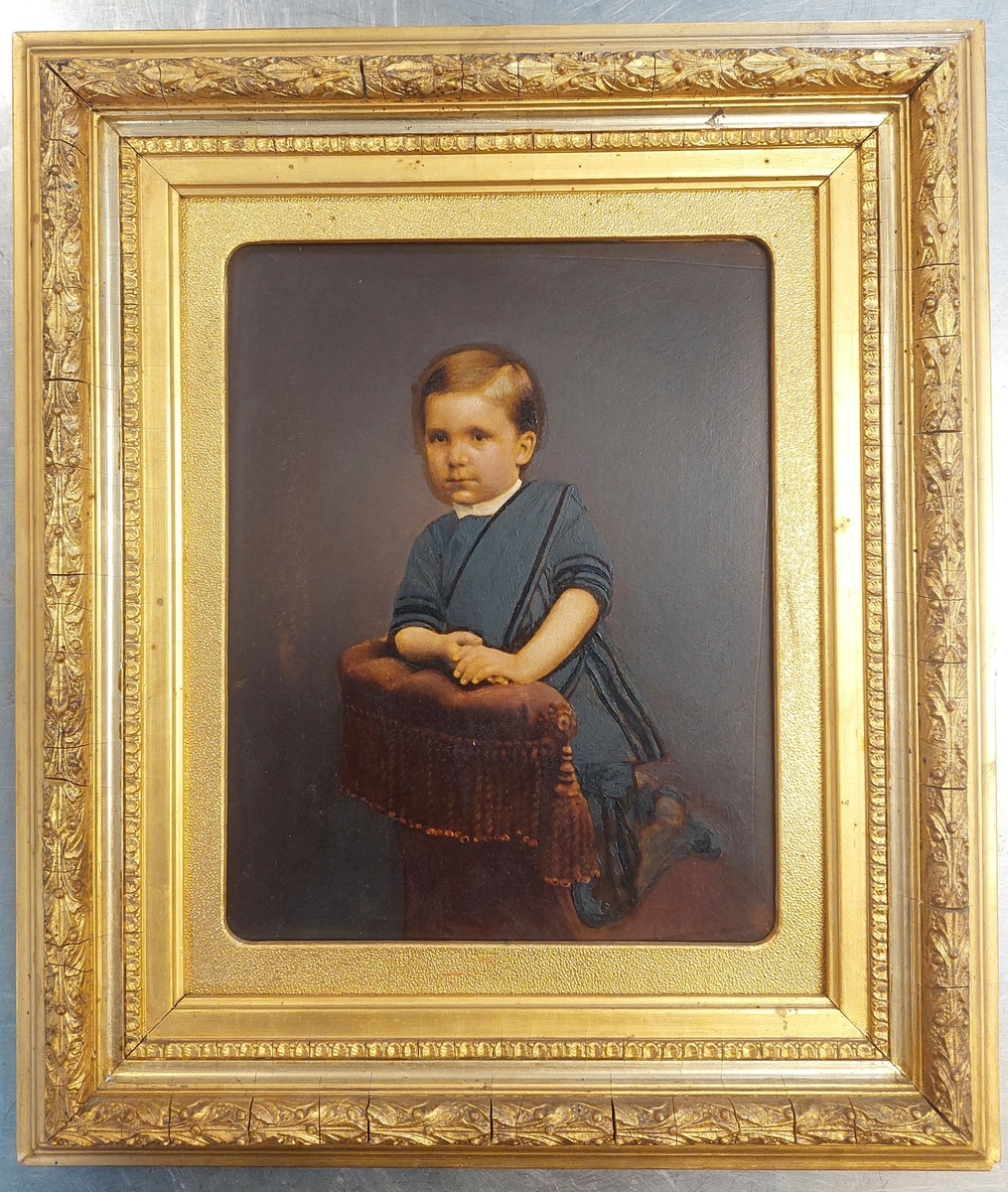 Portrett av Oluf Nicolay Roll, 5 år gammel.