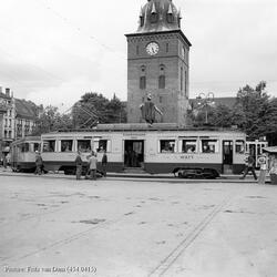 Ekebergbanens sporvogn type 1932 nr. 1015 med tilhenger i se