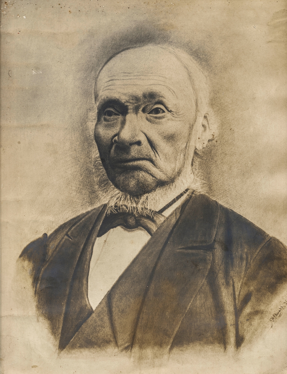 portrett-av-ivar-aasen-sivert-aarflot-museet-digitaltmuseum