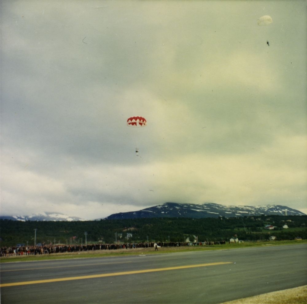 Flystevne avholdt i forbindelse med åpningen av Tromsø flyplass.