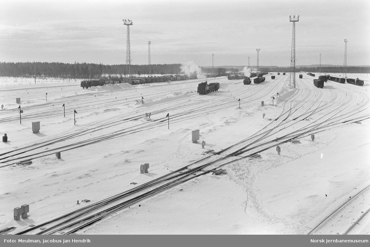 VR (Valtionrautatiet, finske statsbaner) skiftestasjon Pieksämäki