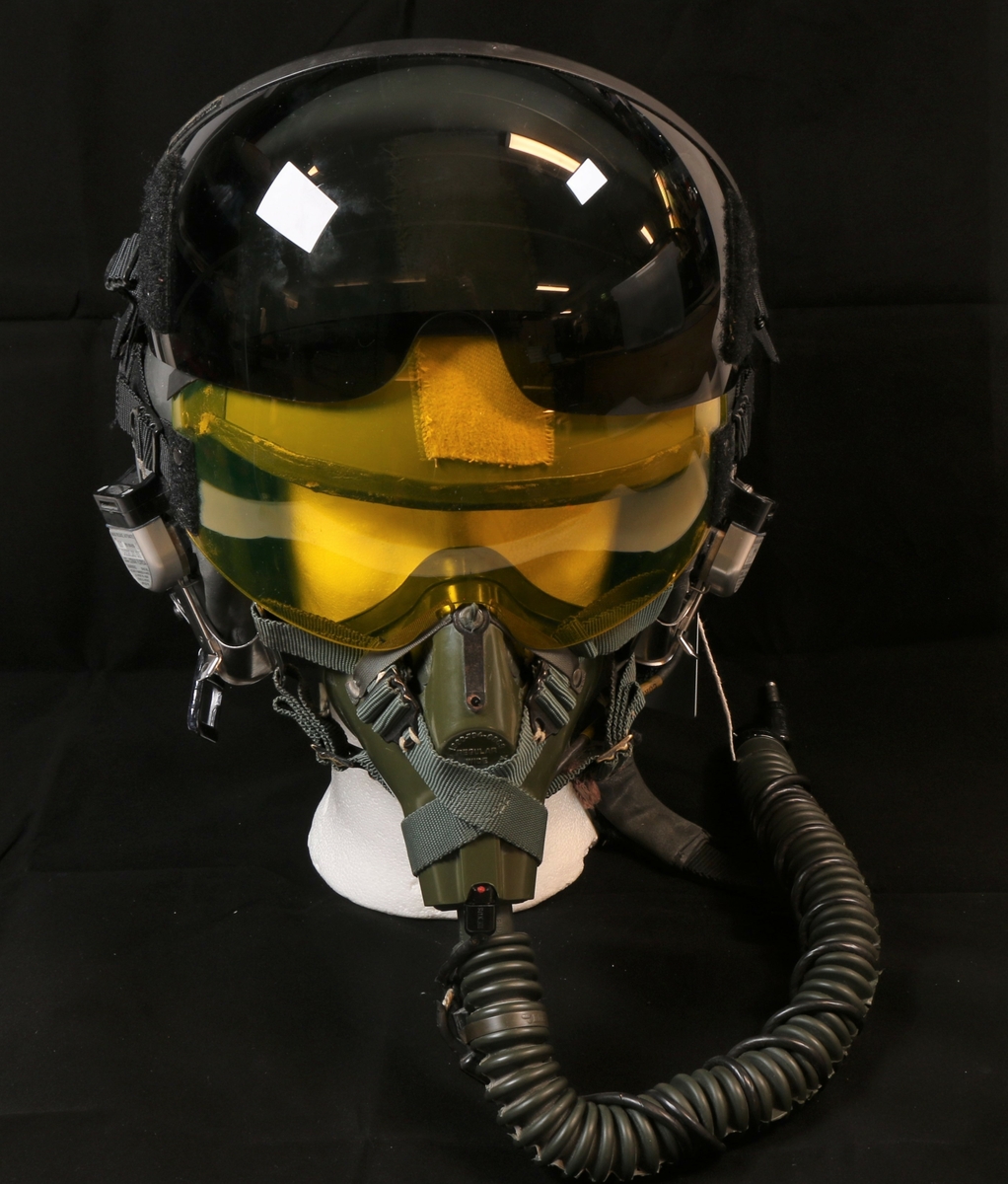 HGU-55 hjelm med MBU-5/P oksygenmaske 