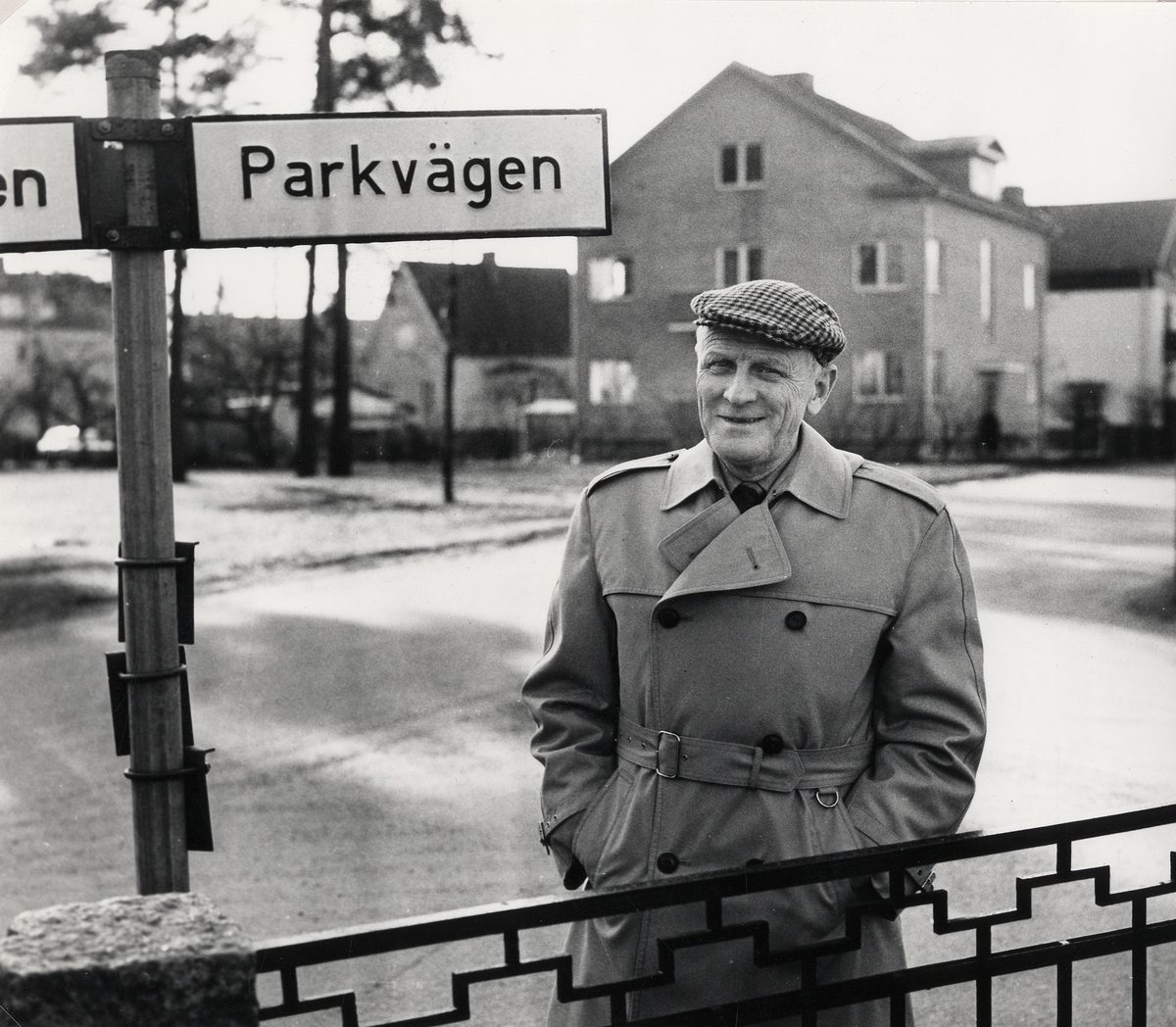 Stig Svensson, ordförande i Östers IF, Växjö, ca 1968.