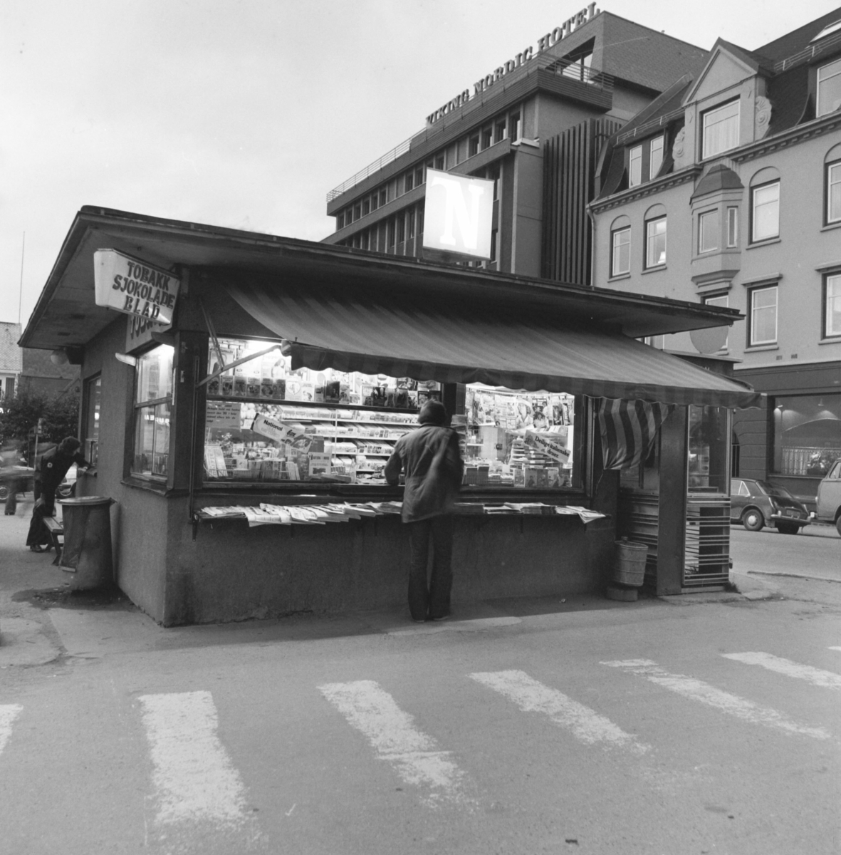 Schjøtner-kiosken på Torvet i Harstad.