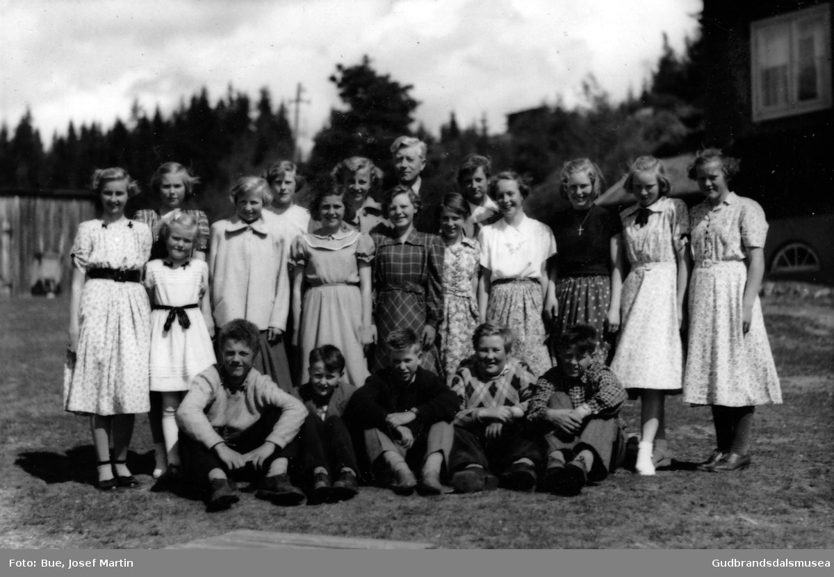 Nord Vekkom skule 1952 Ringebu