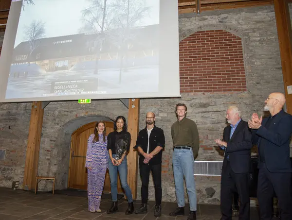 Premieutdeling arkitektkonkurranse.