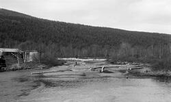 Landskapsbilde, tatt ved elva Hinøglas innløp i den nordvest