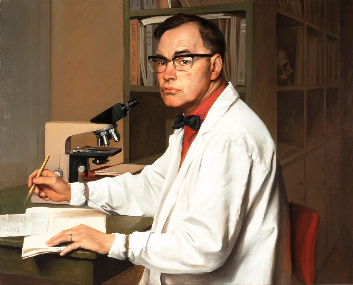 Alf Brodal, professor i medisin [Maleri
]