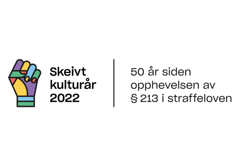 Logo for Skeivt kulturår 2022