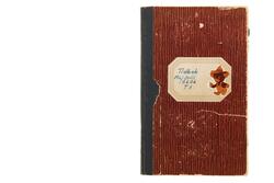 Tidbok som sträcker sig från 1954 till 1958, har tillhört sö