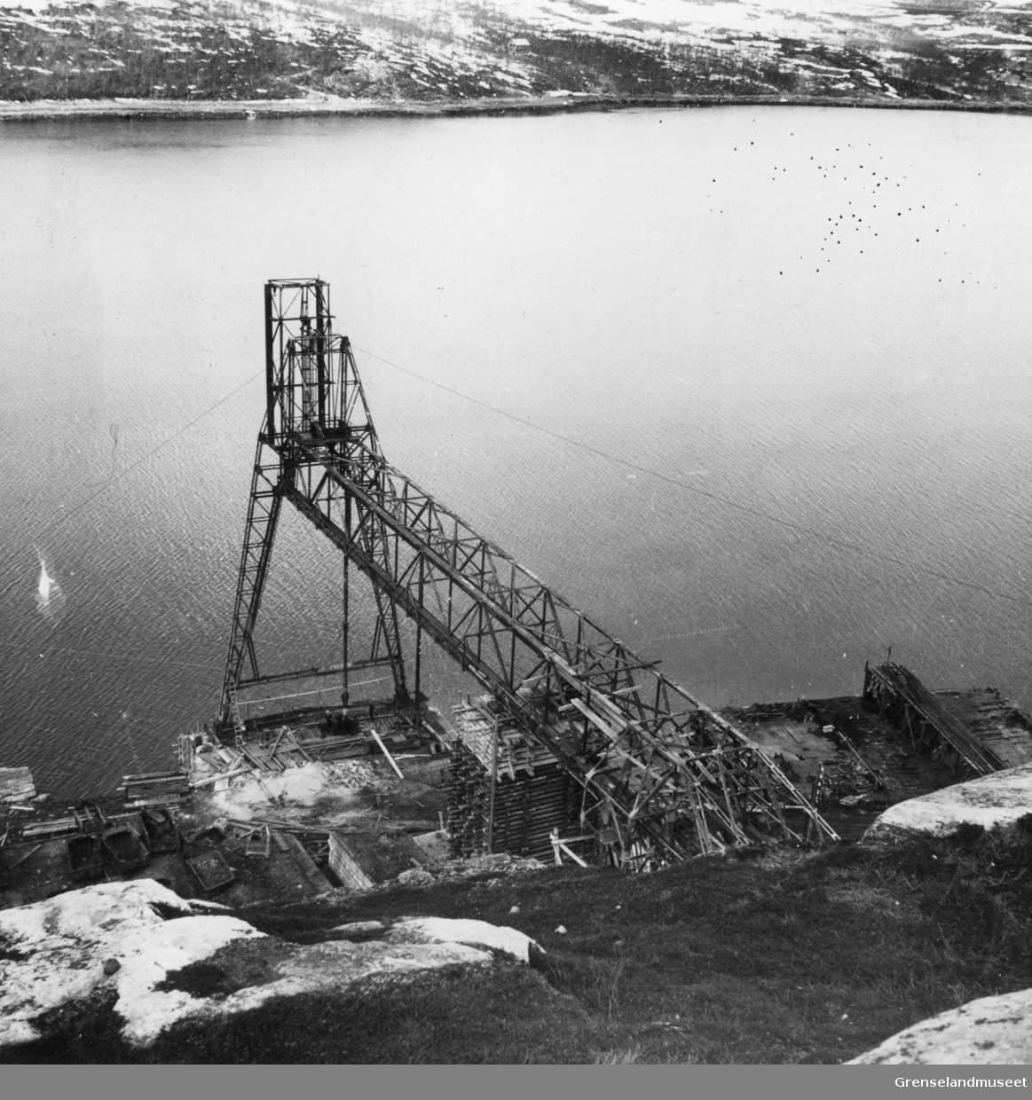 Østre bro, malmkaia, 14. mai 1946.