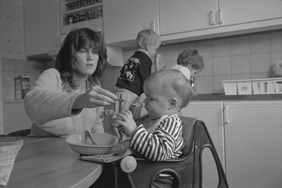 Hos familjen Cecilia och Ulf Möller, Gärdesg. 17