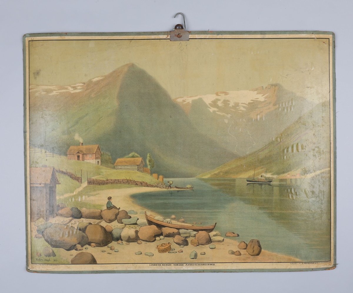 Scene fra en fjord