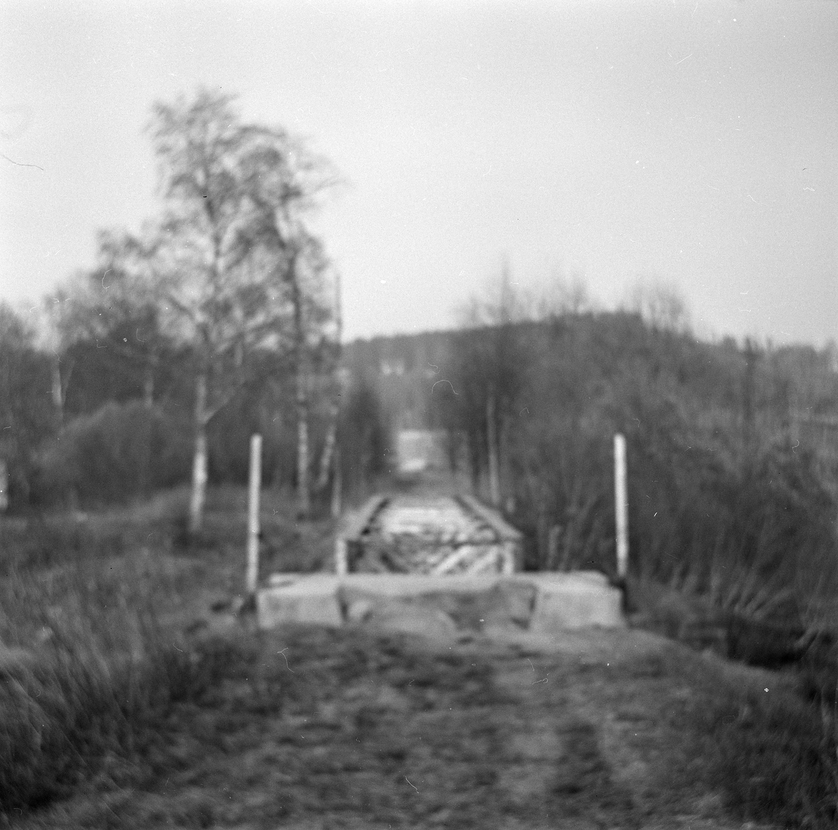 Bro ved Hemnes stasjon på den nedlagte Aurskog-Hølandbanen.