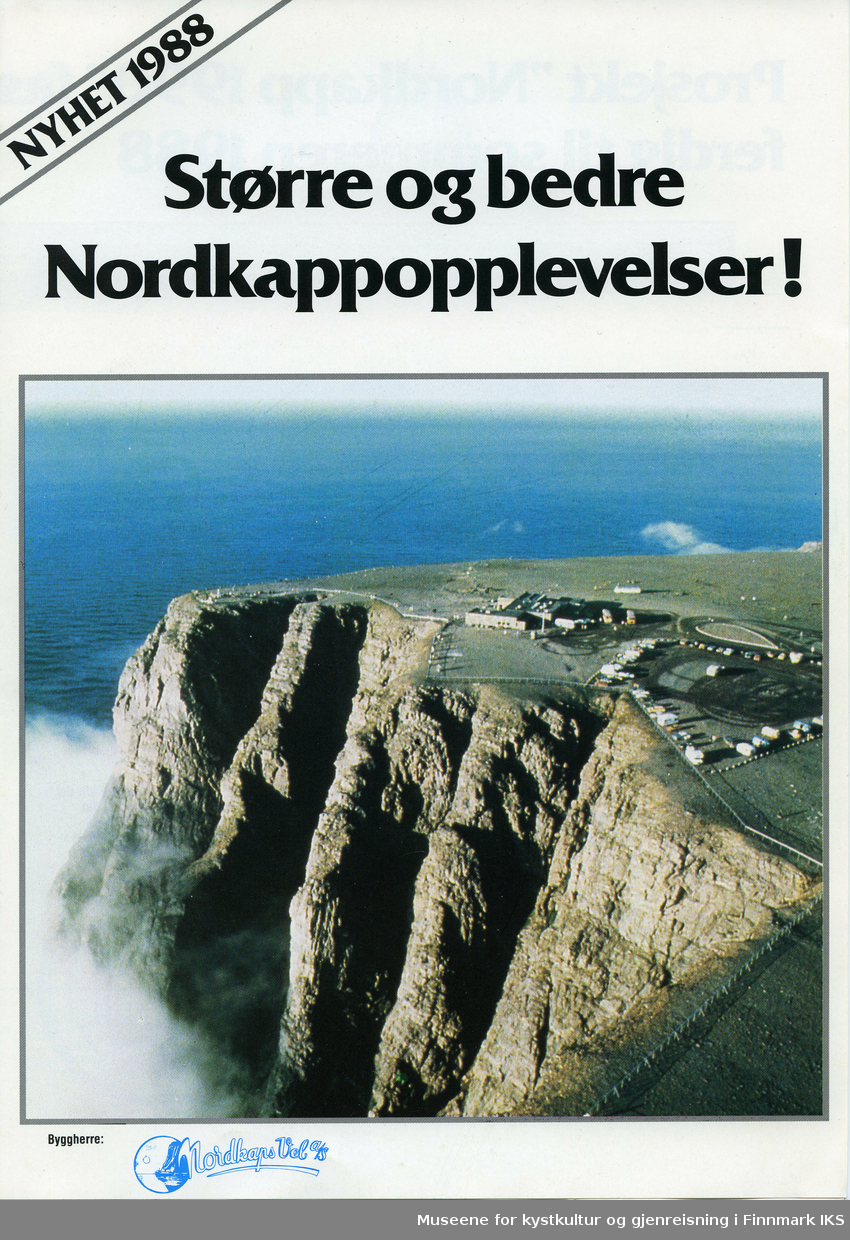 Infobrosjyre på norsk om prosjektet "Nordkapp 1990".