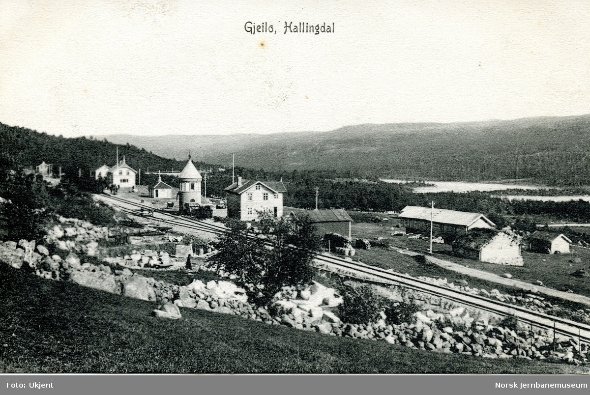 Geilo stasjon på Bergensbanen