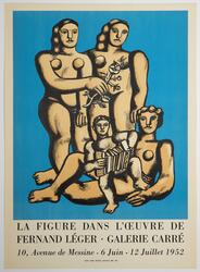 La Figure dans L'Oeuvre de Fernand Léger 1952 [Utstillingspl