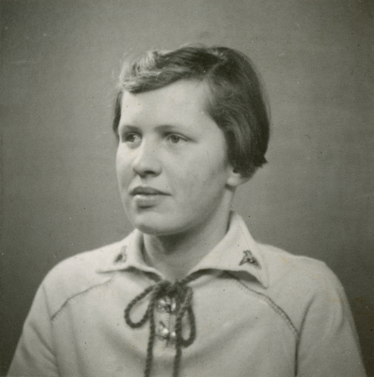 Ungdomsfoto av Marit Valen Li.