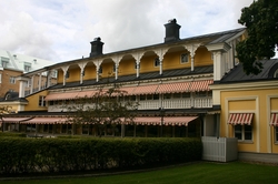 Motiv från Karlstad. Orangeriet vid Stadsträdgården.