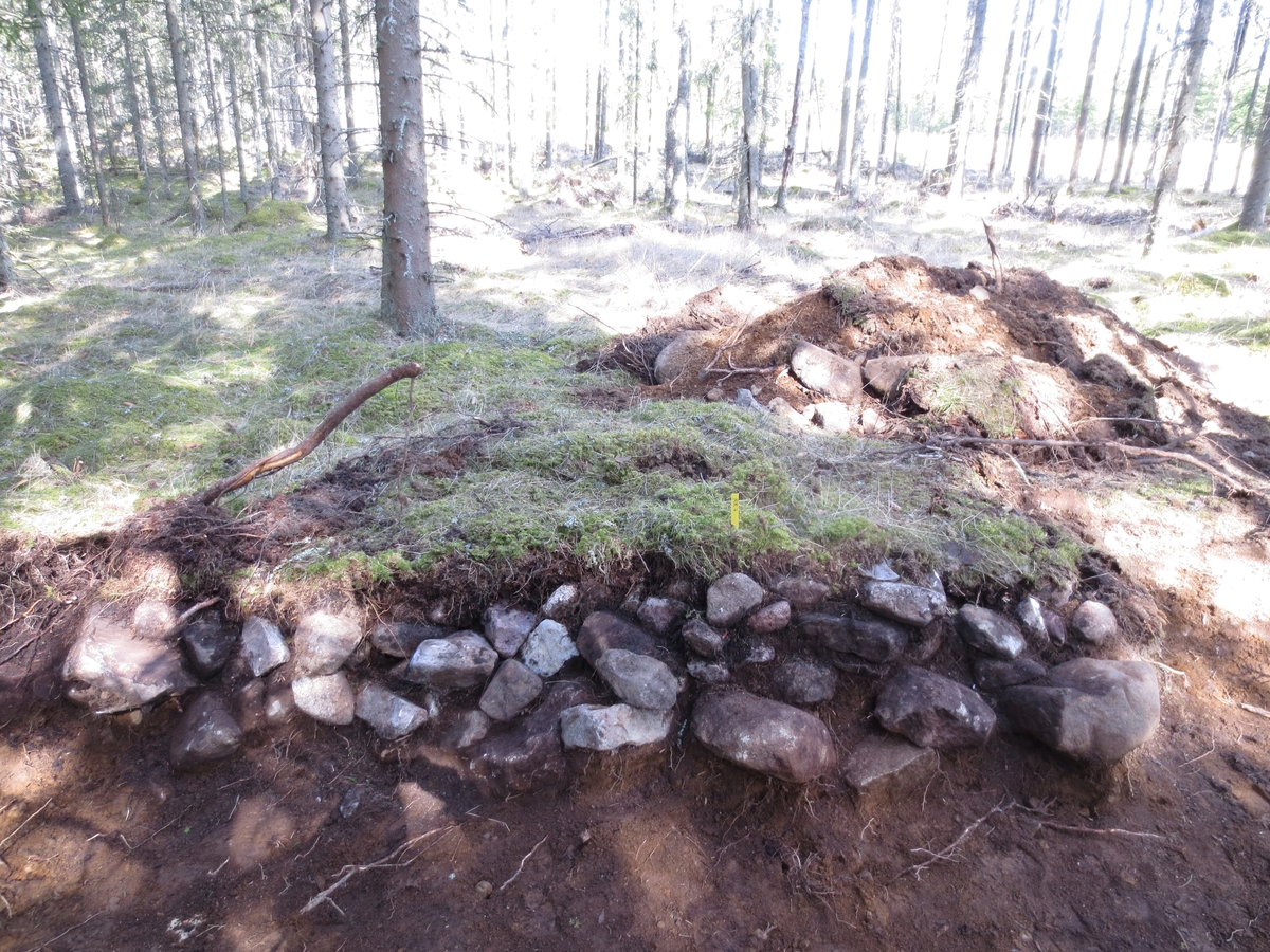 Röjningsröse undersökt vid arkeologisk förundersökning i Hjärtsöla, Bringetofta socken, Nässjö kommun
