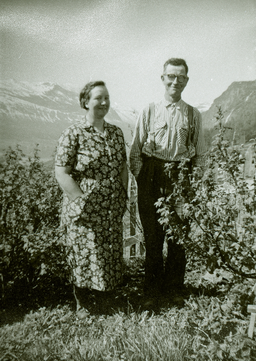 Frå venstre: Ingebjørg og Ola Leine Skogheim