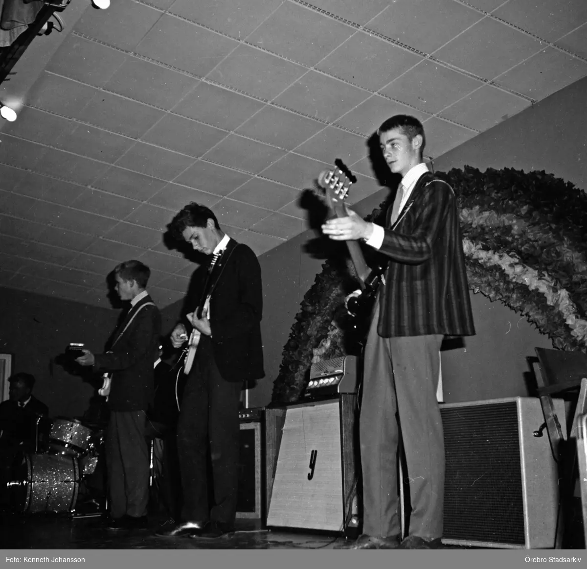 Hi-Canes första spelning på Norrbygården, 1962 - Örebro Stadsarkiv ...