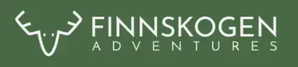 Bildet viser den grønne logoen til finnskogen adventures