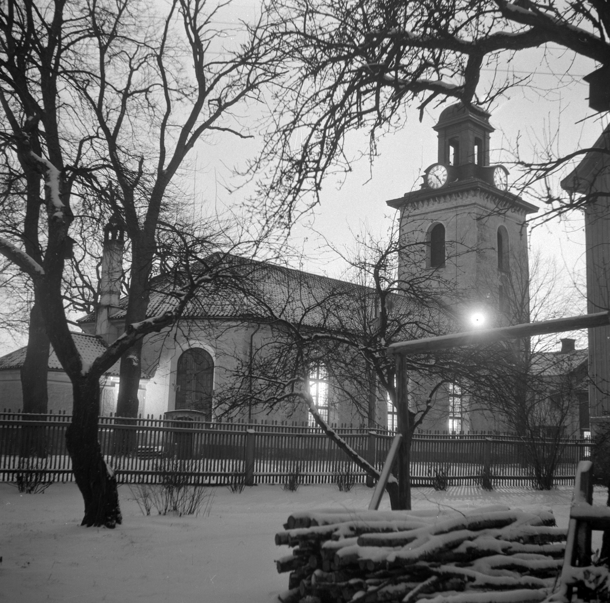 Stadskyrkan/Christinae kyrka. 1940/50-tal