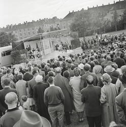 Oslo kommunes parkkvelder. Torshovdalen. August 1962..
