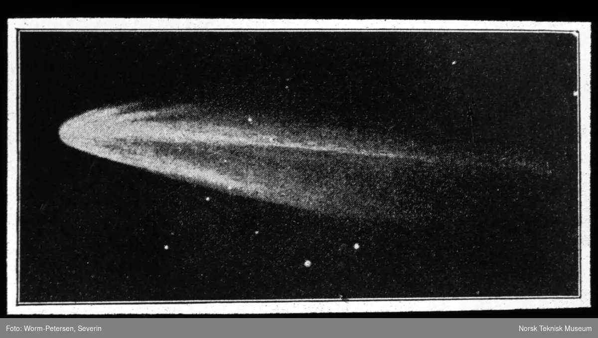 Kometen fra 1881, den første fotograferte komet