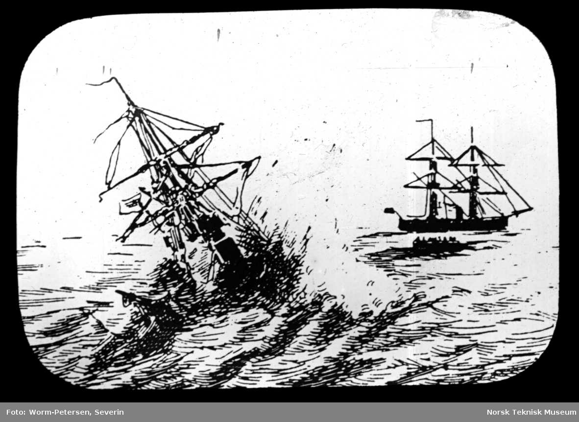 Fregatten Honsatonics ødelegges