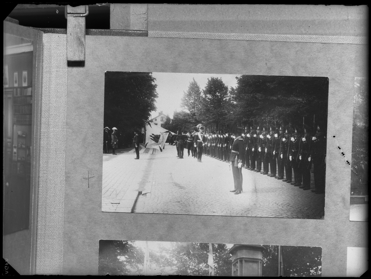 Kungabesök, Västmanlands regemente i Västerås, 1923. - Västmanlands ...