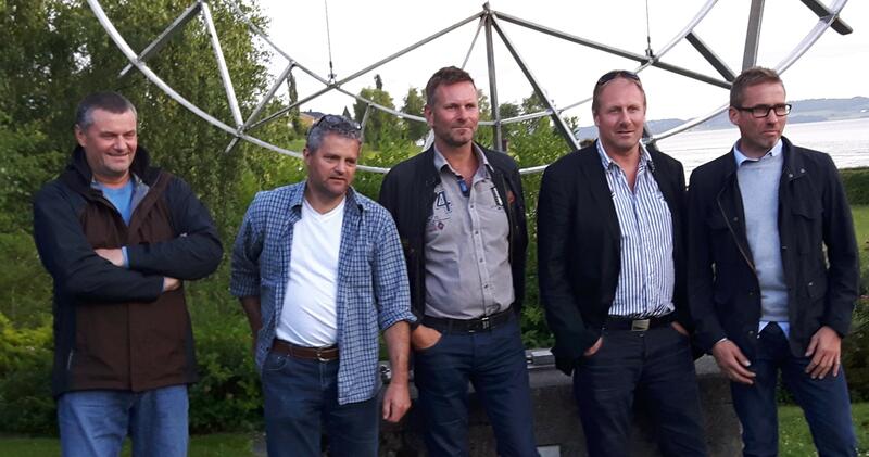 Foto fra venstre: Per Arne Røste, Jo Ryen, Morten Bakken, Per Johan Gjelten, Jo Esten Trøan (Foto/Photo)