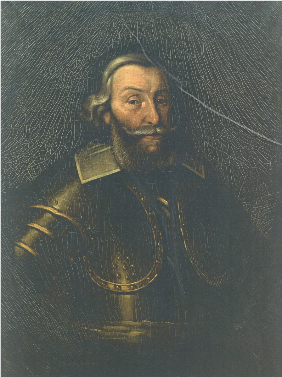 Jesper Andersson Cruus. Född 1576, död 1647. Satte upp och var Chef Upplands Regemente ( 1613 ) 1617 - 1621. Omfattande Uppland, Västmanland och Dalarna.