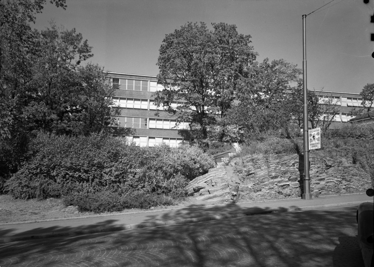 Oslo Handelsgymnasium ark. Blakstad & Munthe-Kaas, se også Sigurd Winge