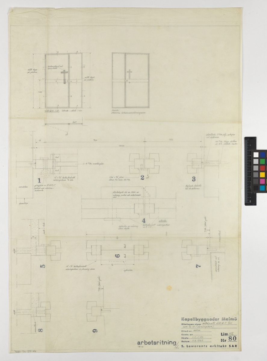Ritning - ArkDes / DigitaltMuseum