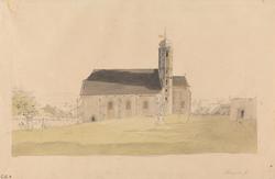 Mikaelskirken i Heiligenstadt ved Wien [Tegning]