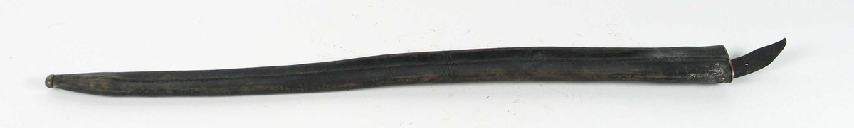 Balg for bajonett til kammerladere og Remingtongevær fra Kongsberg Våpenfabrikk 1859/60.
