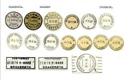 Stempelkatalog, Brakerøya, Drammen, Buskerud
(Drammen-Brage